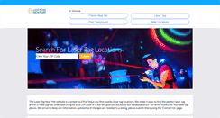 Desktop Screenshot of lasertagnearme.com